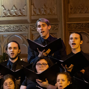 CMU choir singing